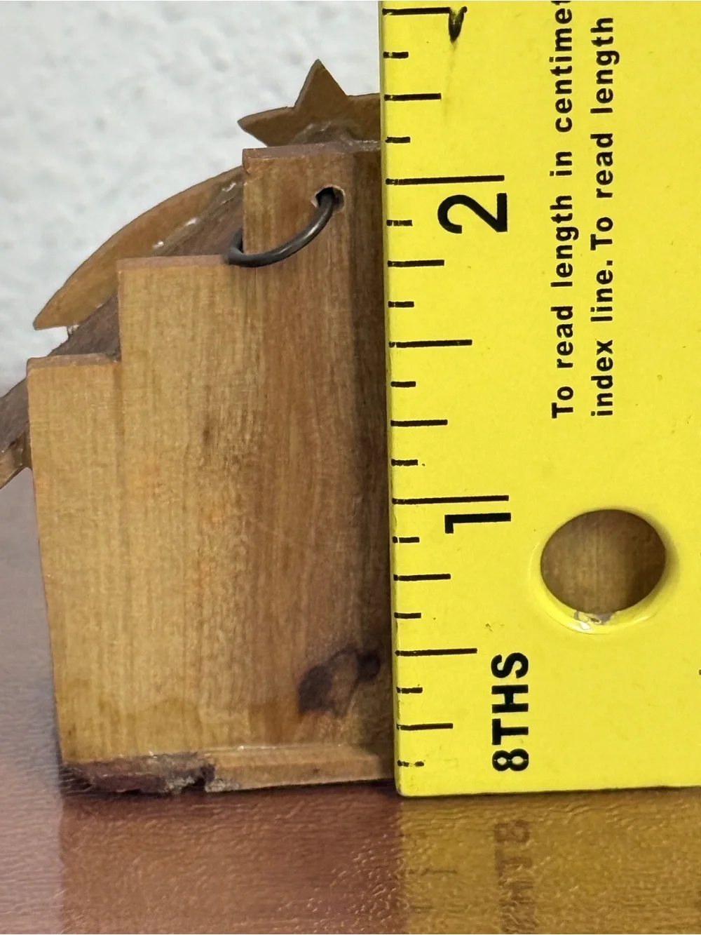 Handcrafted Mini Wooden Nativity Christmas Ornament